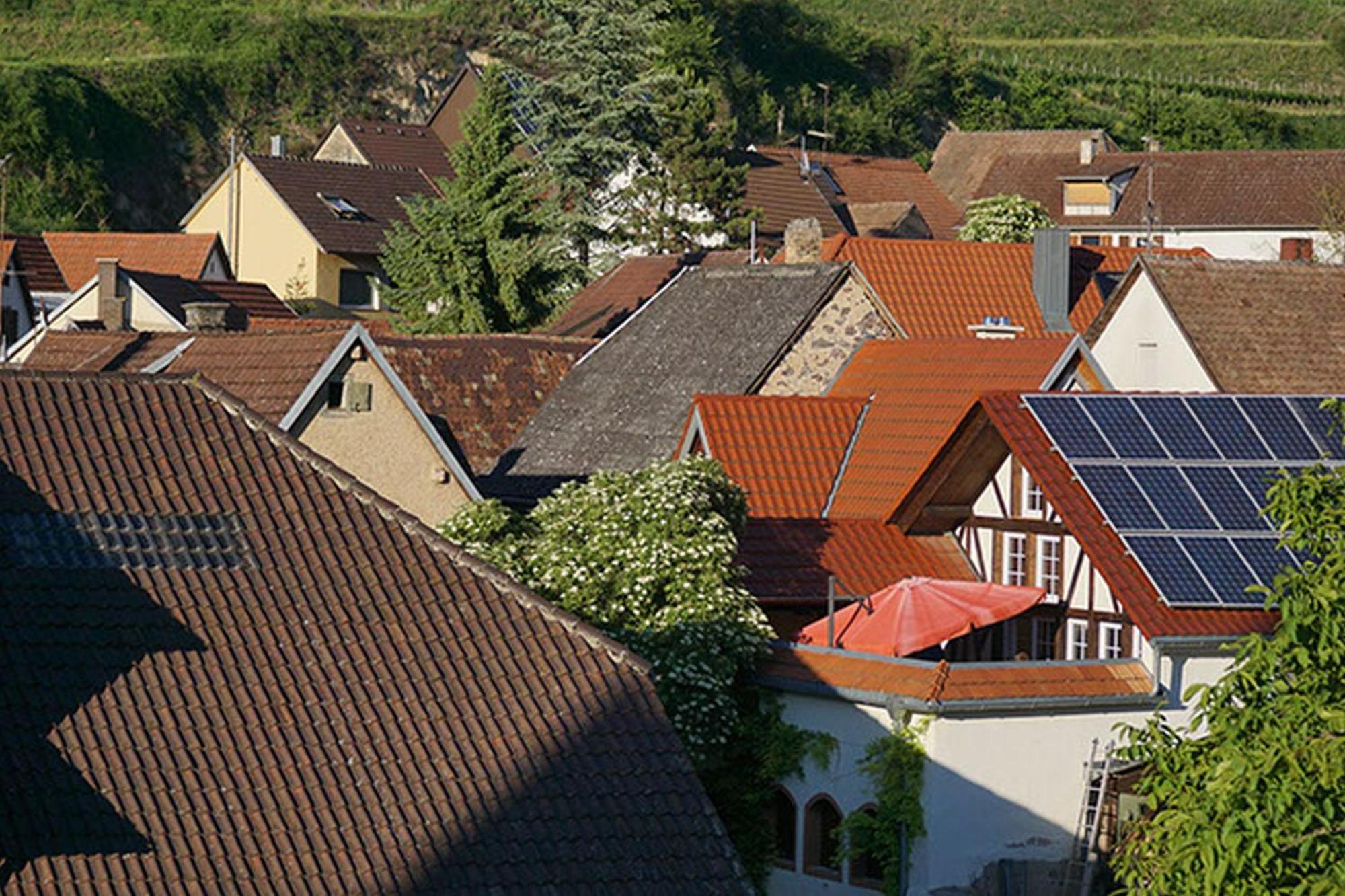 Ferienwohnungen Altes Rathaus Vogtsburg Bagian luar foto